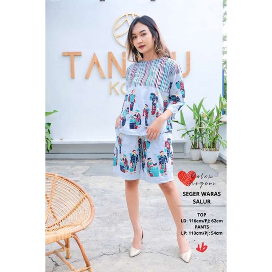 Cimory Salur Jamu Set / Seger Waras Salur Set Setelan Wanita By Titik Balik Baju Setalan Wanita Bati