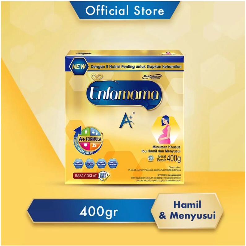 

Enfamama A+ Susu Coklat Box - 400gr