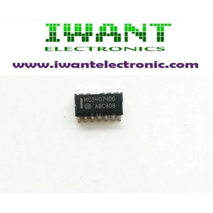 MC34074 SMD iwntele01 Segera Dapatkan