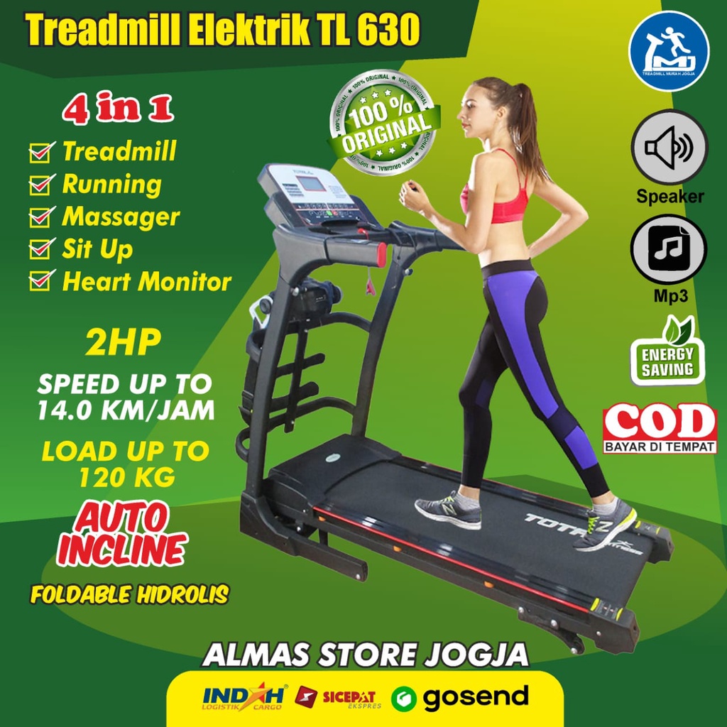 Treadmill Treadmil Tradmill Tratmil Elektrik Treadmill Tread mil Electric Treadmill Tredmill Listrik