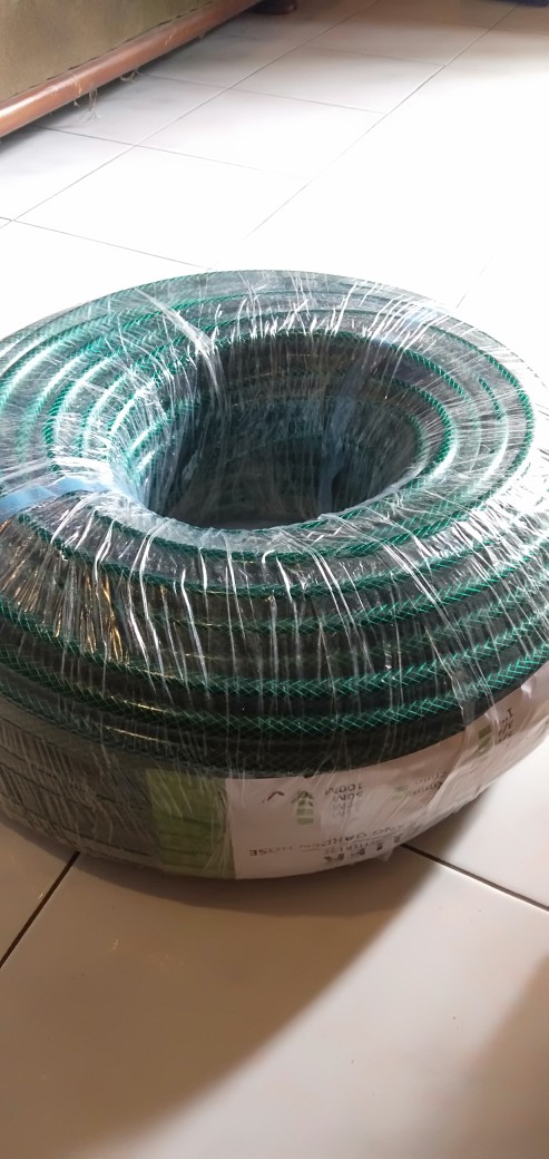 Selang Air Benang Hijau 1/2 100meter Rhinoceros Selang Air Taman Selang Air Elastis