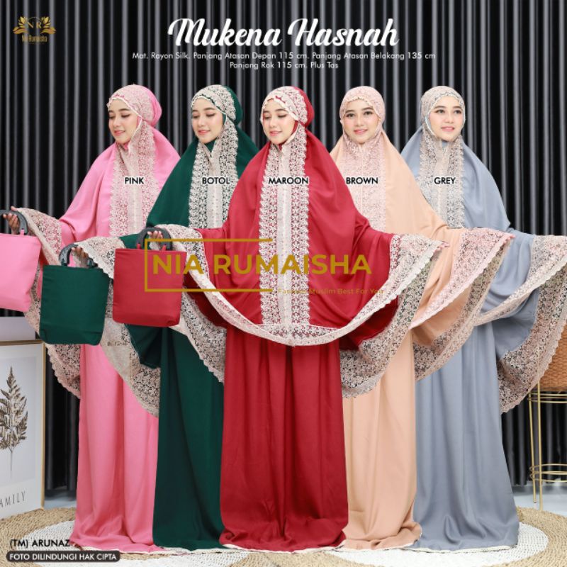 mukena hasnah nia rumaisha