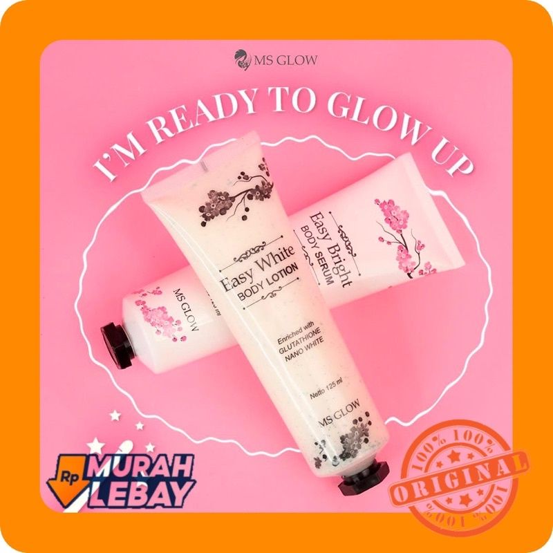 PAKET BODY EASY MS GLOW / MS GLOW BODY SERUM