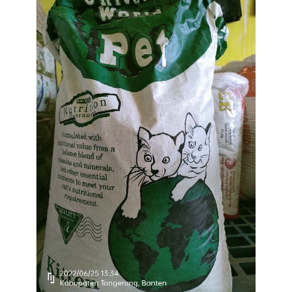 universal kitten makanan kucing kiloan