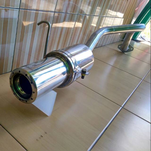 KNALPOT HKS DRONEL BOLT ON JAZZ