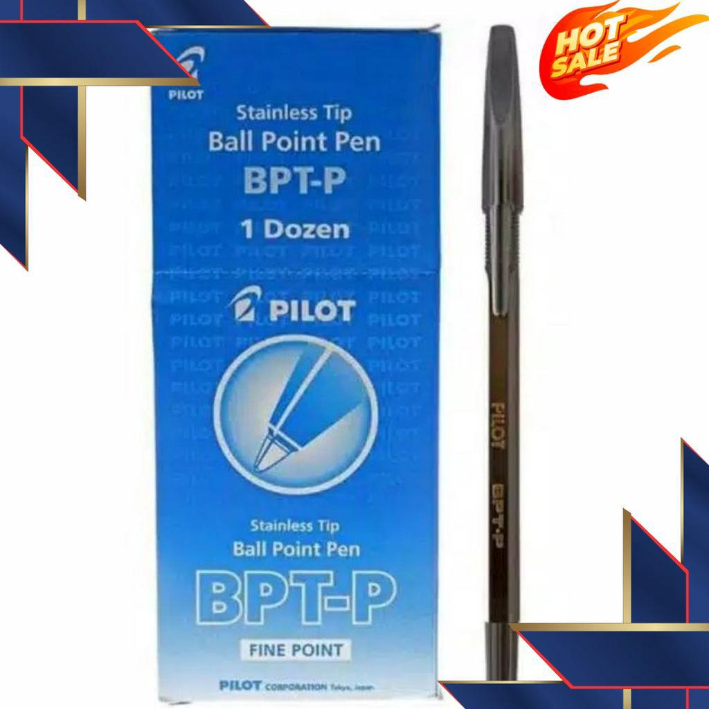 

BERKAH SHOPEE Pulpen Pilot BPTP 7 mm Fine Stainless Tip Harga Per Kotak Isi 12 Pcs