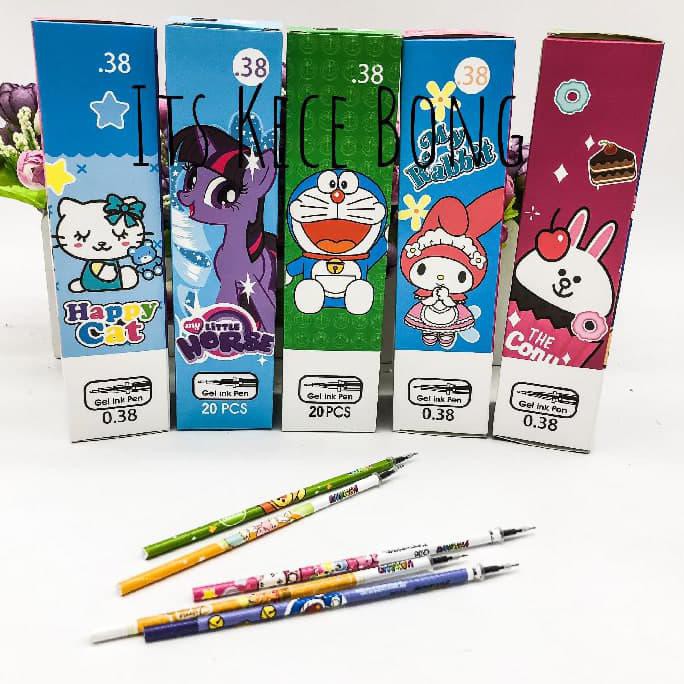 

Unik Yamano Refill Gel Pen Karakter seri 70 0.38mm Berkualitas
