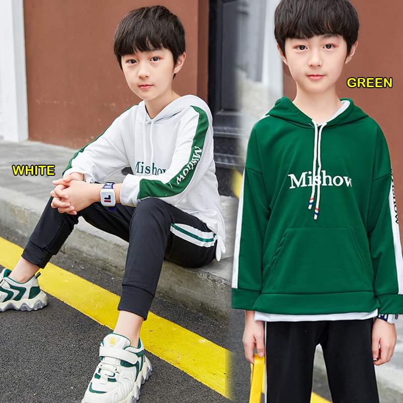 Setelan Anak Laki Laki Korean Style Hoodie