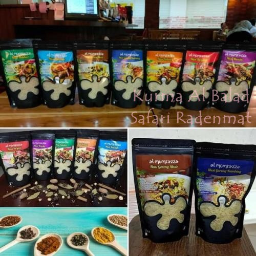 

Nasi Al Mumtazza, Nasi Aneka rasa Biryani, Kebuli, Kabsah, Bukhori, Mandhi, NasiGoreng Mesir/Kambing