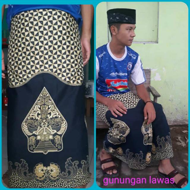 sarung batik gunungan lawasan