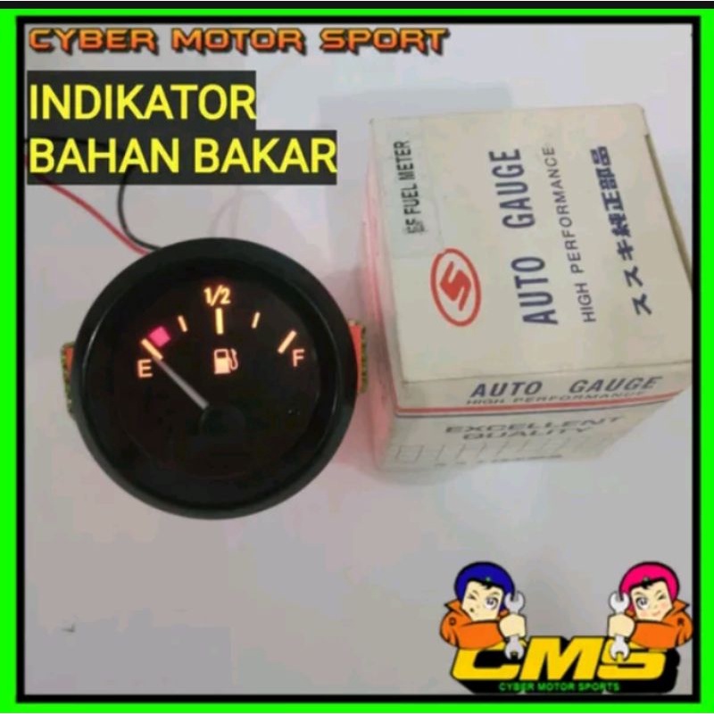 indikator bahan bakar gauge . Ampere bensin. meteran bensin. meteran bahan bakar. indikator bahan ba