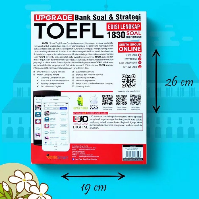Bank Soal Strategi Toefl 1830 Soal Full Pembahasan Limited Shopee Indonesia