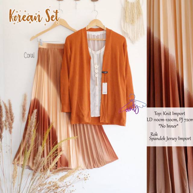 ELIOT FASHION KOREAN SET BY ANTY'S