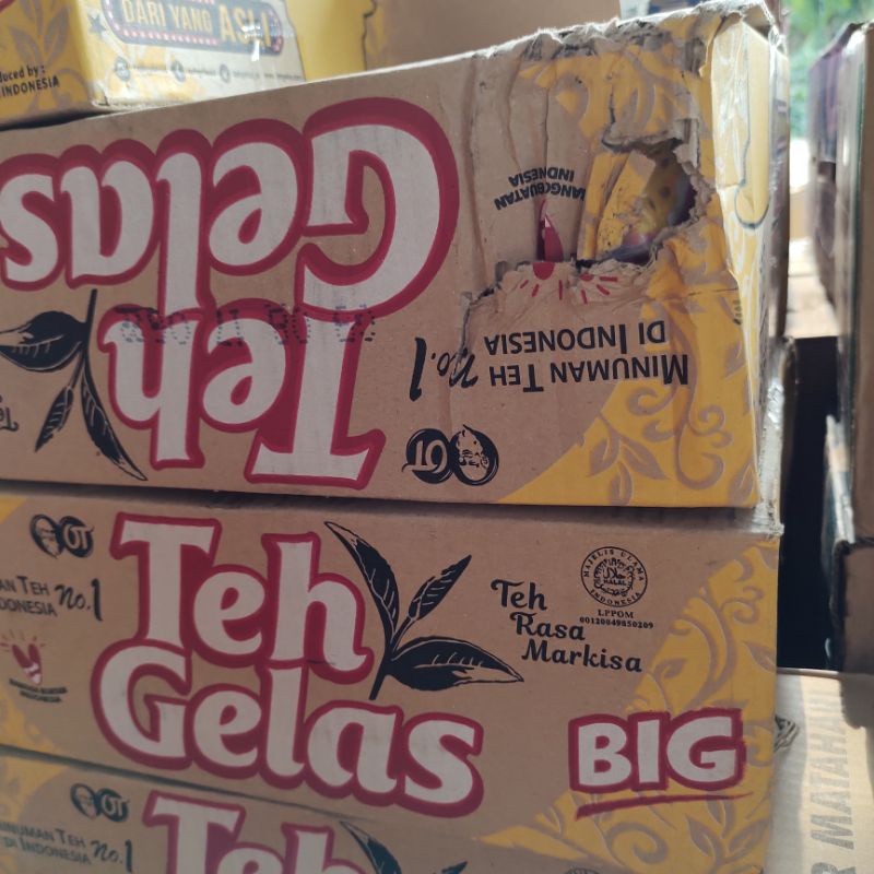 

teh gelas big rasa markisa dan apel 270 ml isi 24 cup