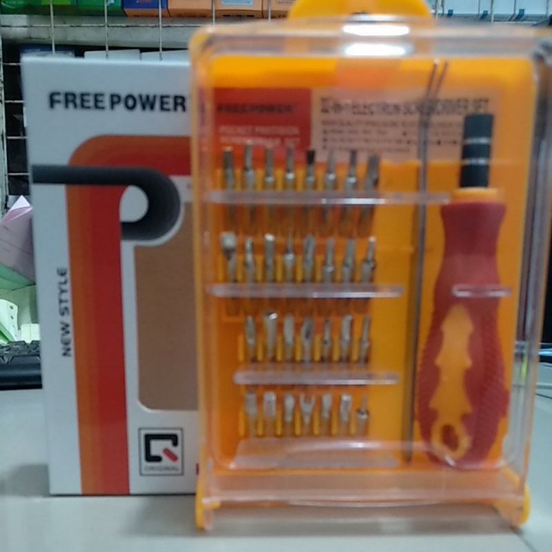 OBENG SET 32PCS FREED &amp; FREEPOWER