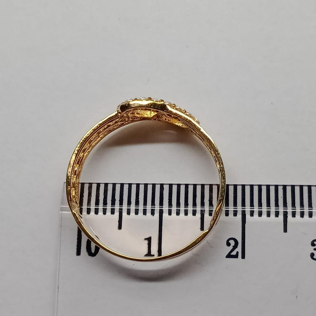 Cincin Emas 17K - 1.7 Gr Kadar 750 - 4966