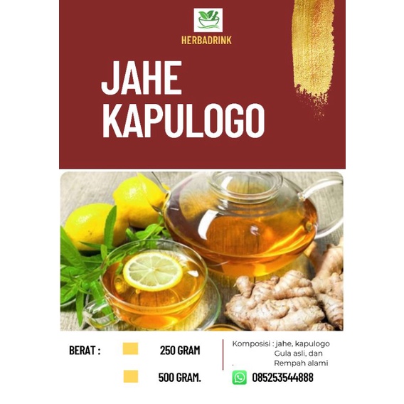 

jahe kapulaga instan