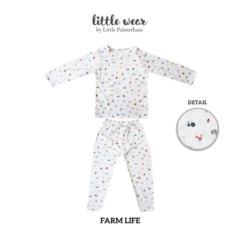 Little Palmerhaus Little Wear Set Panjang 1-3Y VLP