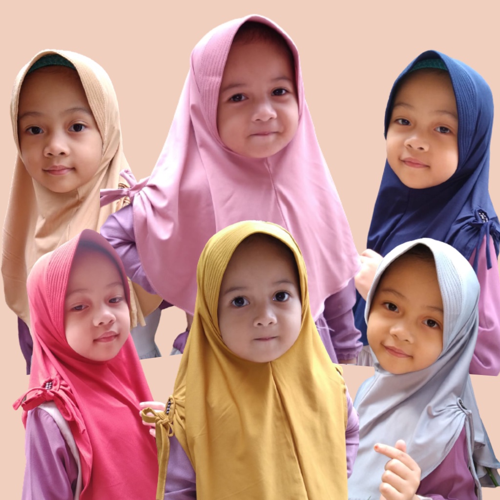 Malayu HIjab Kerudung Anak Meisya kids untuk anak 3-7 Tahun