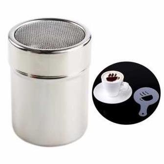 

Penabur Bubuk Stensil Busa Foam Kopi barista serbaguna