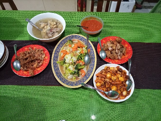 Gamis Batik Meisya Style Motif Batik Rempel