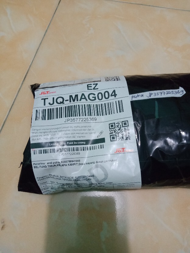 Batik Prasetyo.wayang Susun Coklat