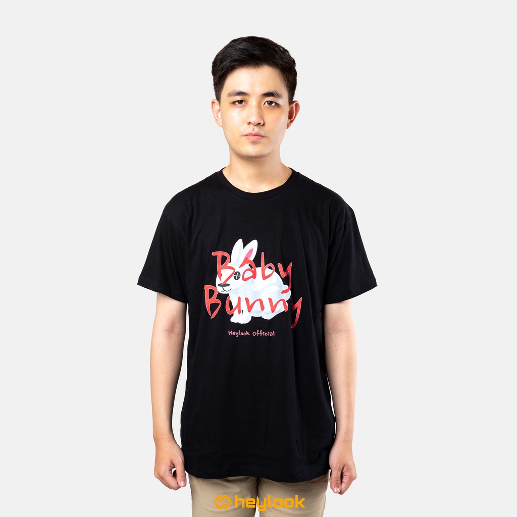 HEYLOOK Project  - Bunny | T-Shirt Pria Wanita | Kaos Pria Wanita