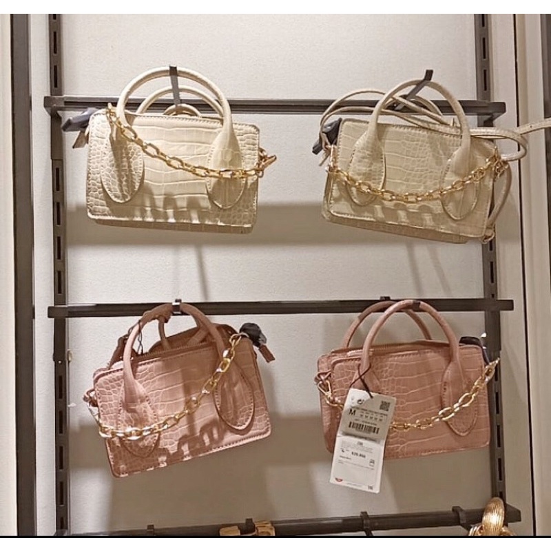 zara mini sling bag preloved