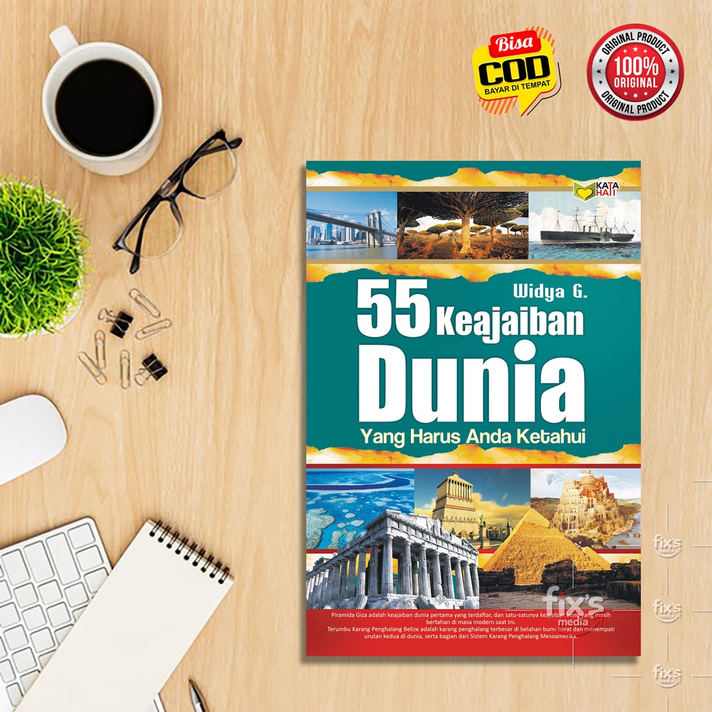 Jual Buku 55 Keajaiban Dunia yang Harus Anda Ketahui | Shopee Indonesia