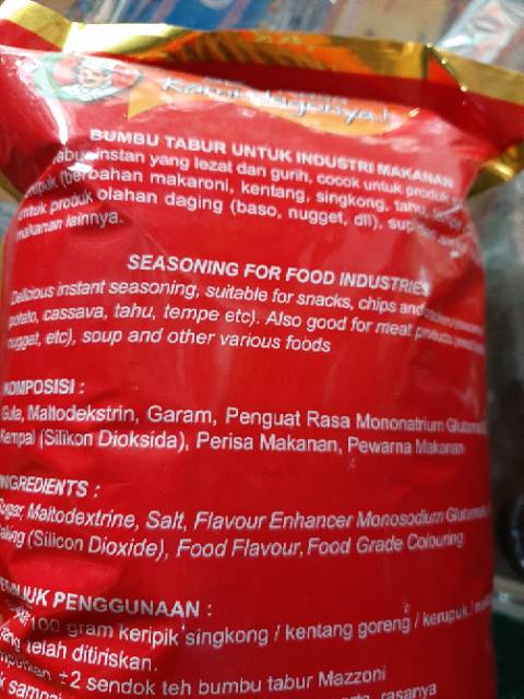 

HG Mazzoni Bumbu Tabur ISI 1 KG