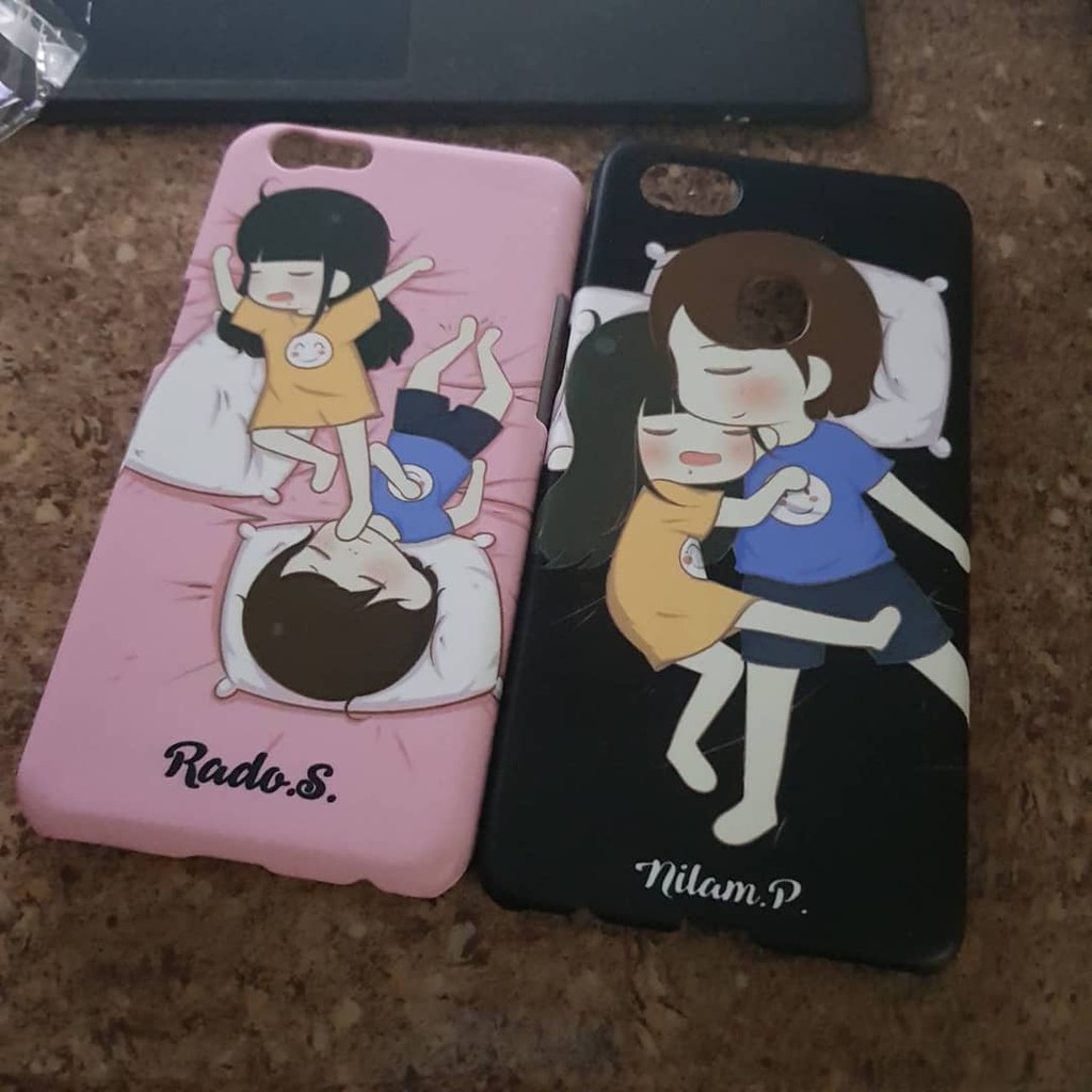 Case Couple Lucu Iphone,samsung,vivo dll