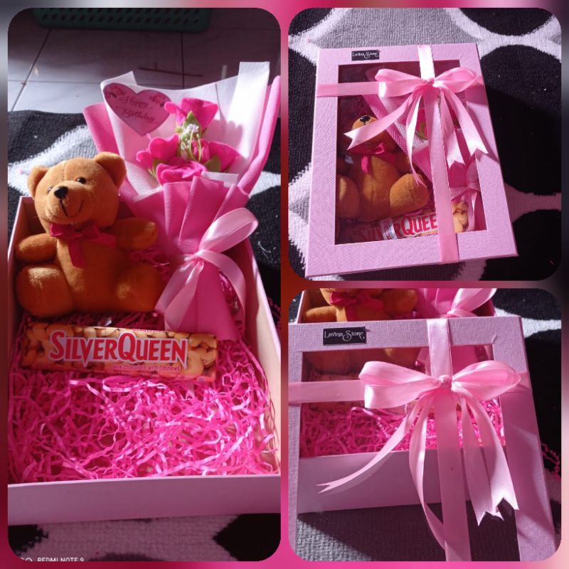 

Hampers Teddy bear /Buket/Coklat