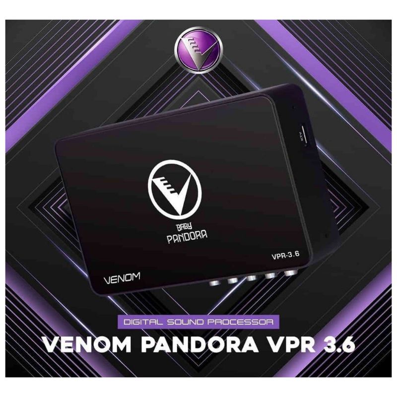 Venom Baby Pandora VPR-3.6 DSP 6 Channel Built Power 4 Channel