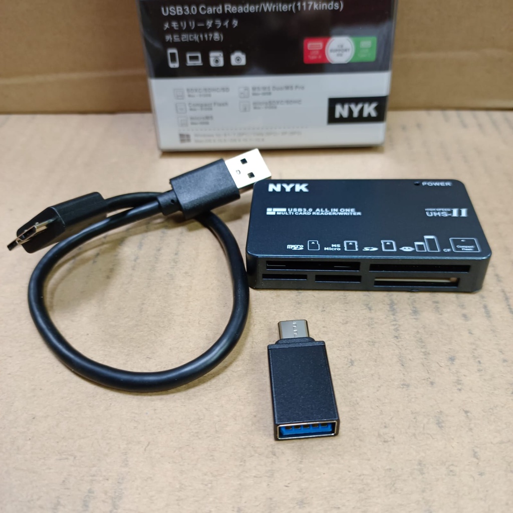 NYK Card Reader 6 SLOT USB 3.0 V3-09