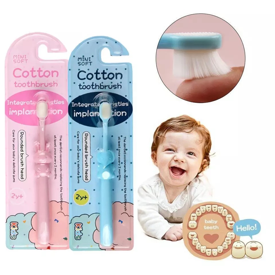 Sikat Gigi Anak H407 Dengan Bulu Halus dan Lembut Cotton Toothbrush ACC