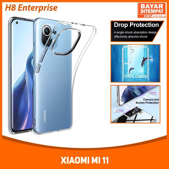 Case Xiaomi Mi 11 Clear Case Tebal 2MM Transparant TPU Premium Softcase