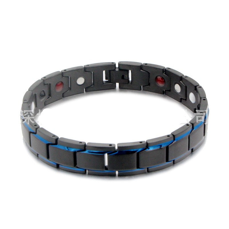 GELANG KESEHATAN TITANIUM BEST SELLER ORIGINAL 100% TITANIUM MAGNET 316L - ANTI KARAT SELAMANYA - Gelang terapi luxuri-6