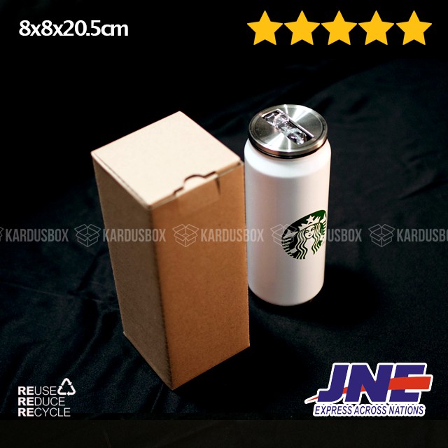 

10pcs Kardus Box Jar [8x8x20.5cm]