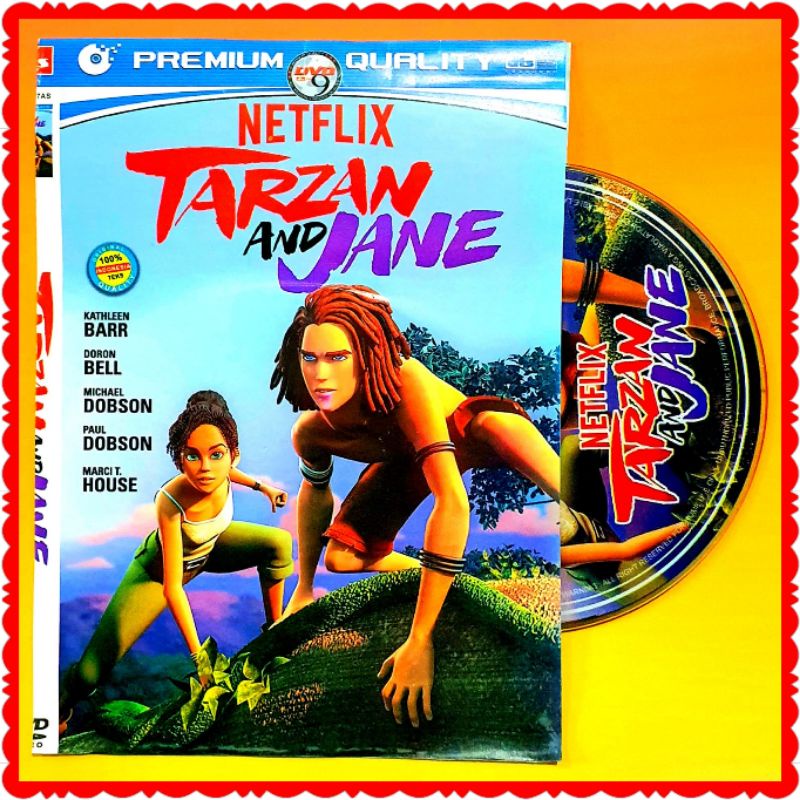 KASET FILM NETFLIX KARTUN TARZAN AND JANE