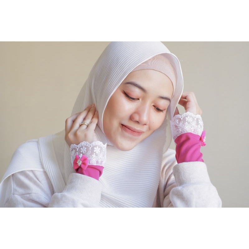 jual handsock tangan wanita Handsock Muslimah Safa / handsock tangan murah berkualitas