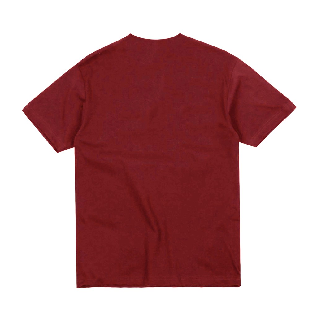 NATURAL - Basic Maroon Tee