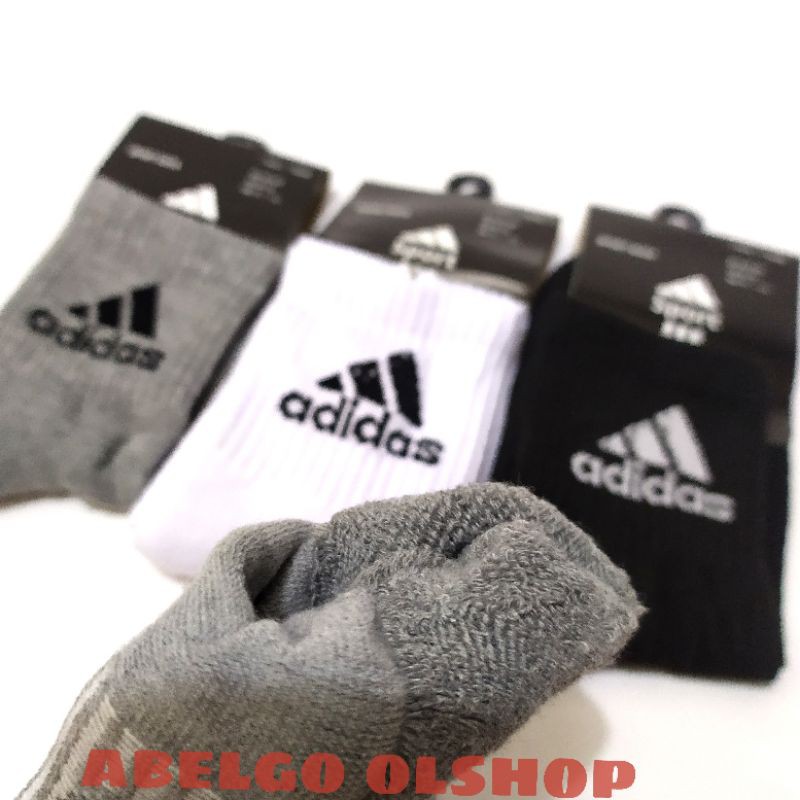 kaos Kaki sport olahraga Adidas tebal/adidas kaos kaki running gym fitnes tebal