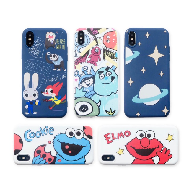 Doodle Case - softcase doff - for VIVO XIAOMI OPPO IPHONE