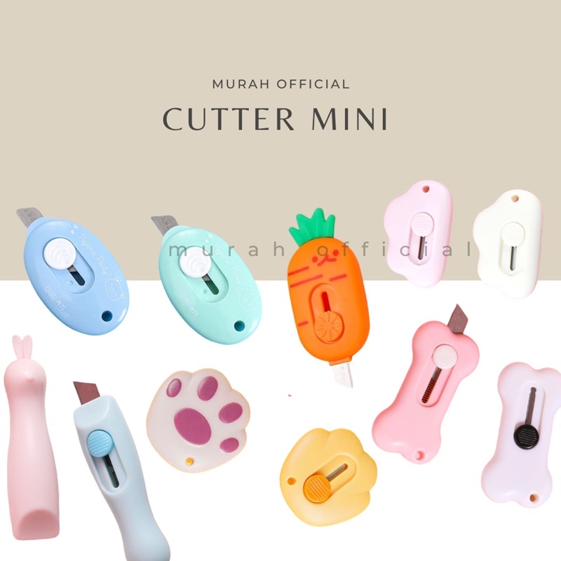 

cutter mini pisau pemotong kertas mini cutter portabel mini compact murah