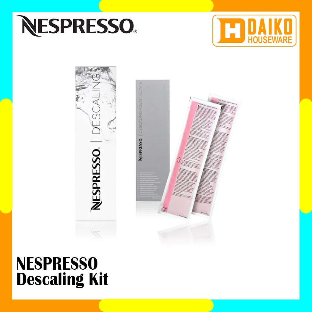 Descaling Kit Nespresso - Pembersih Kerak Mesin Kopi Original Nespresso