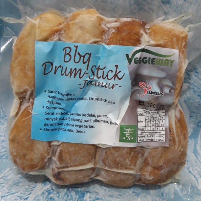 

Veggieway BBQ Drum Stick - Vegan Frozen Food