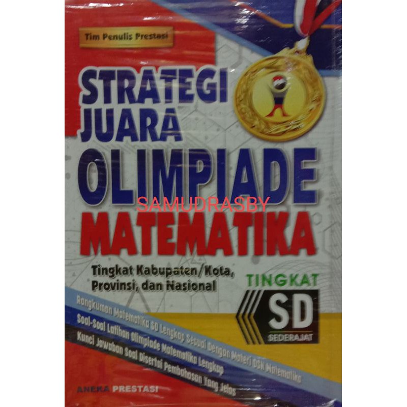 Buku strategi juara olimpiade matematika SD