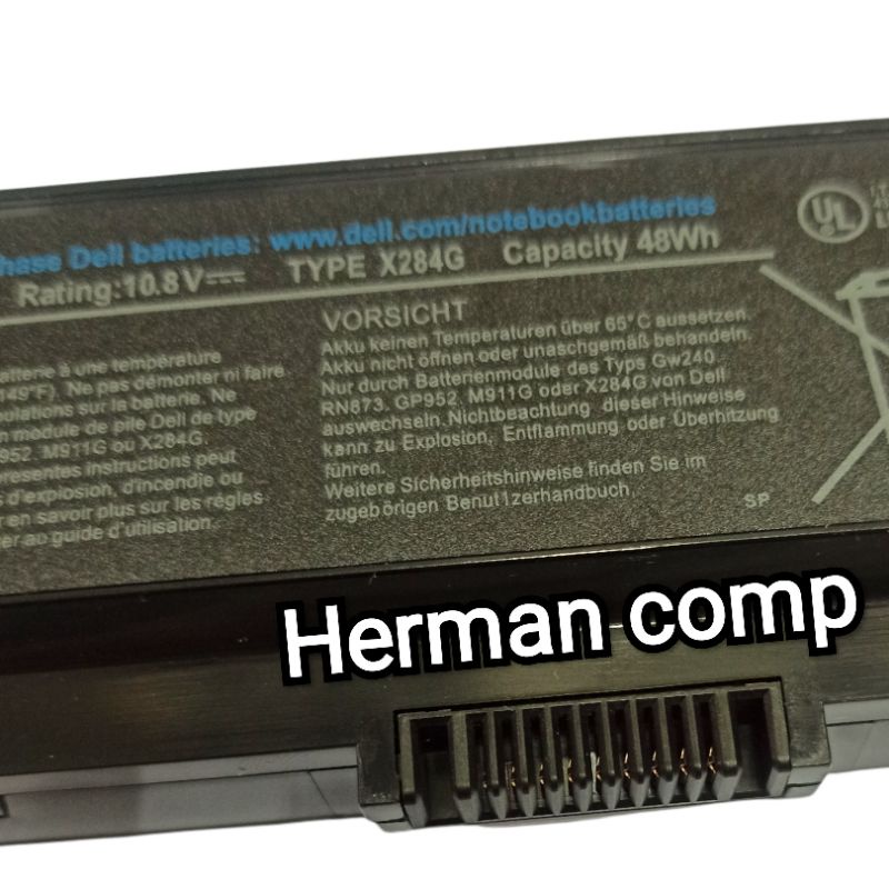 Original Baterai Dell Inspiron 1440 1440N 1525 1545 1546 1750 1750N K450N GW241 X284G