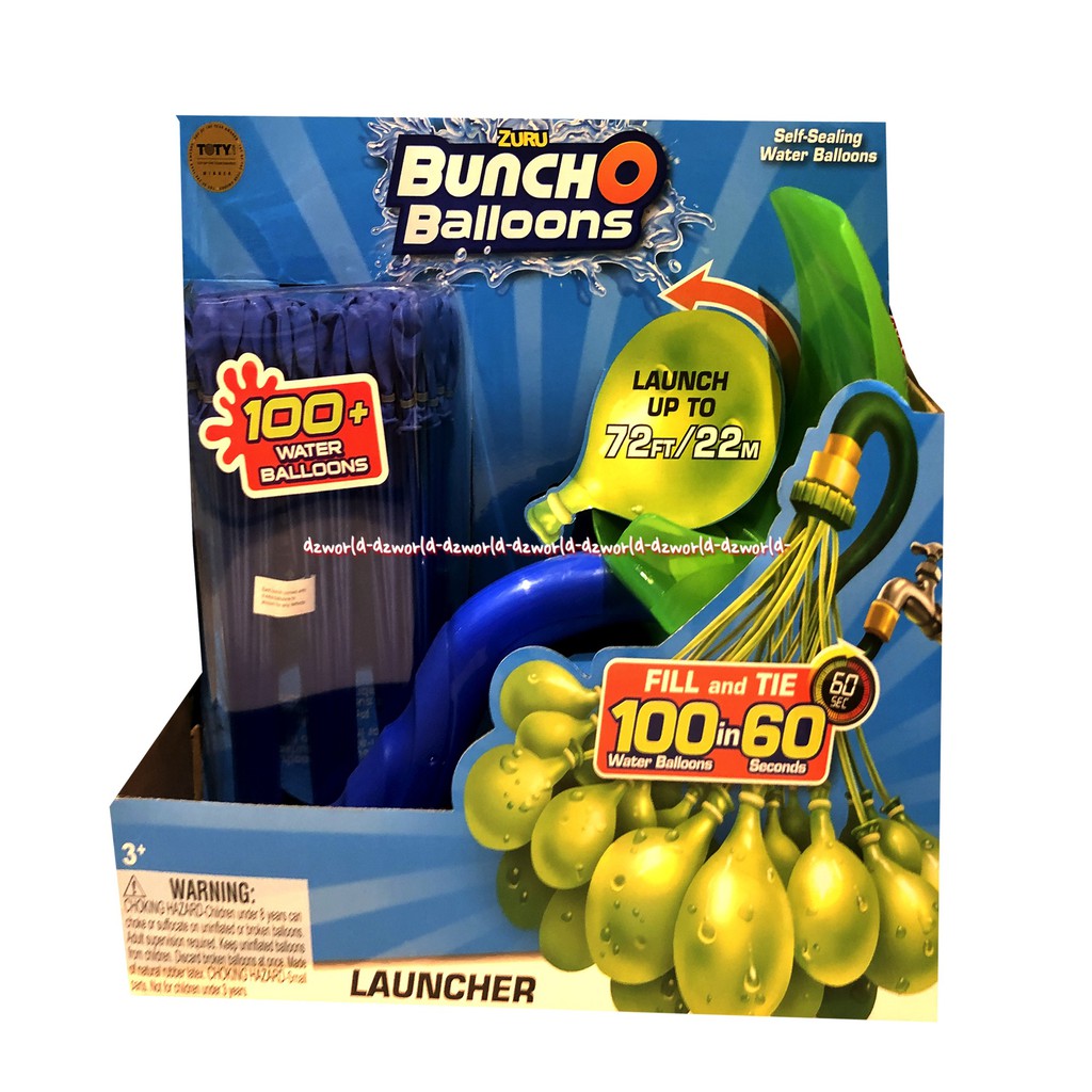 Zuru Buncho Ballons 100Water Ballon Air Mainan Anak