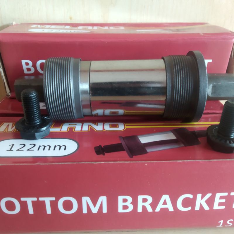 BB Kotak Sepeda As bottom bracket Untuk Sepeda Lipat /Minion /MTB BB Bearing 122
